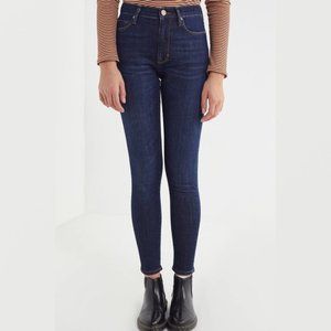 BDG Urban Outfitters Twig High Rise Skinny Jeans Dark Wash Women's 27